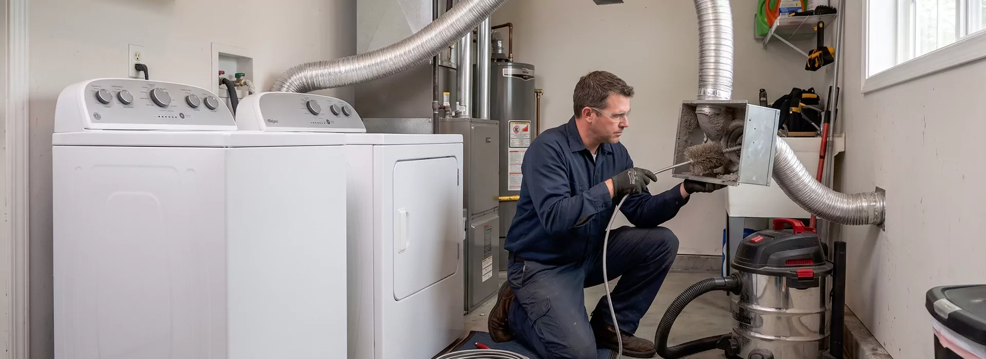 Dryer Vent Booster Fan Cleaning New Braunfels, TX