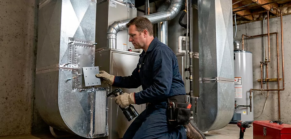 Supply and Return Plenum Repair in New Braunfels