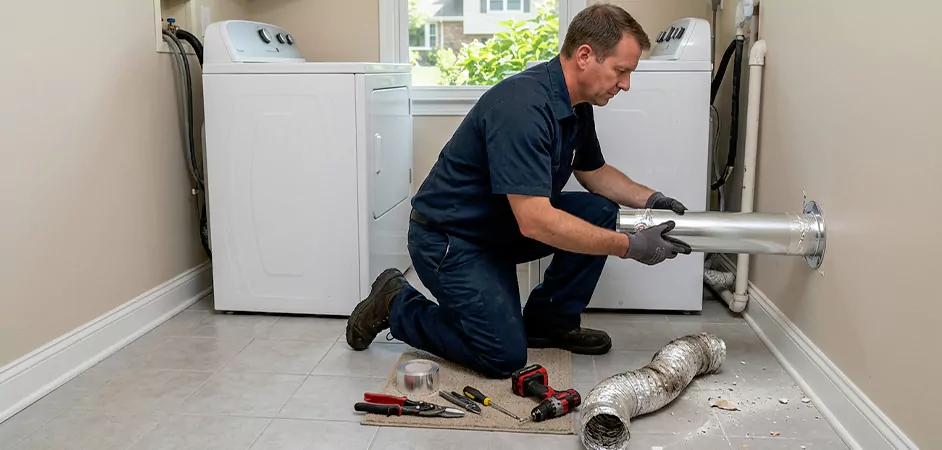 Dryer Vent Replacement in New Braunfels