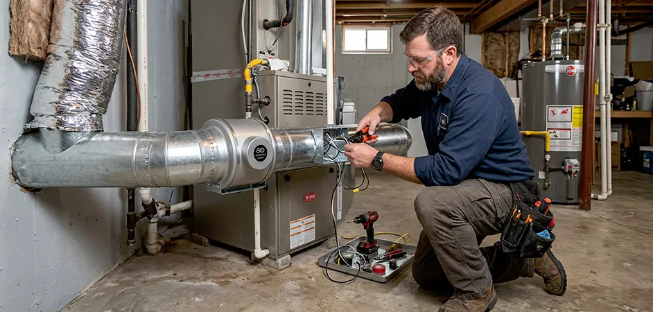 Booster Fan Installation in New Braunfels