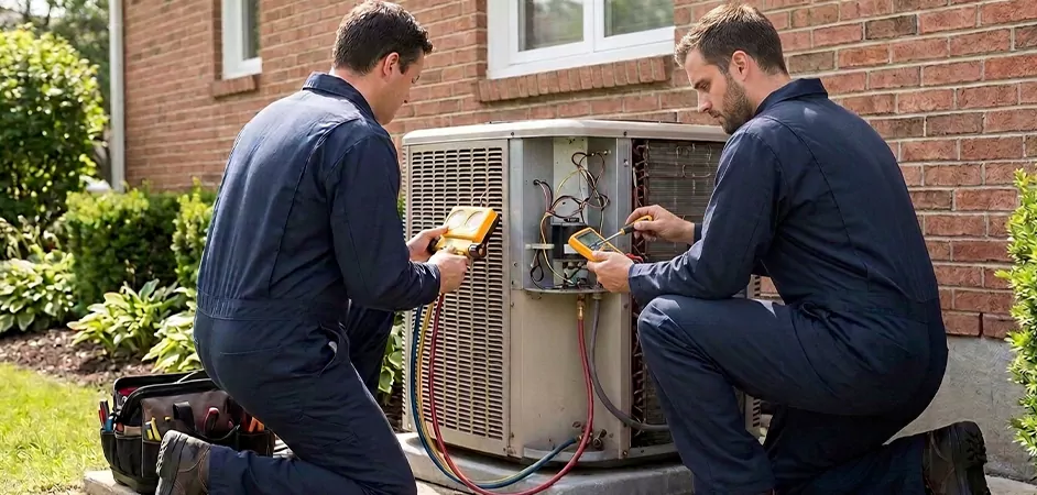 Heat Pump Inspection in New Braunfels