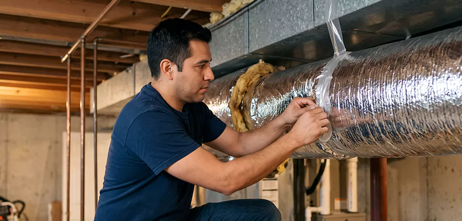 Duct Insulation Upgrade in New Braunfels