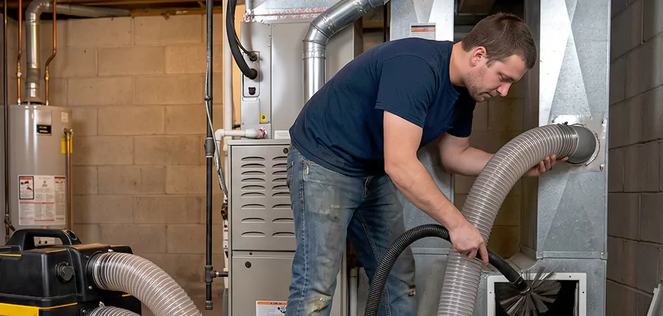Negative Pressure Duct Cleaning for Large and Long Duct Systems in New Braunfels