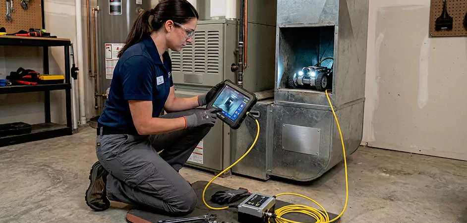 Robotic Duct Inspection in New Braunfels