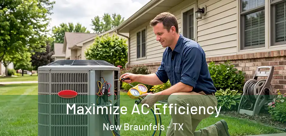  Maximize AC Efficiency New Braunfels - TX