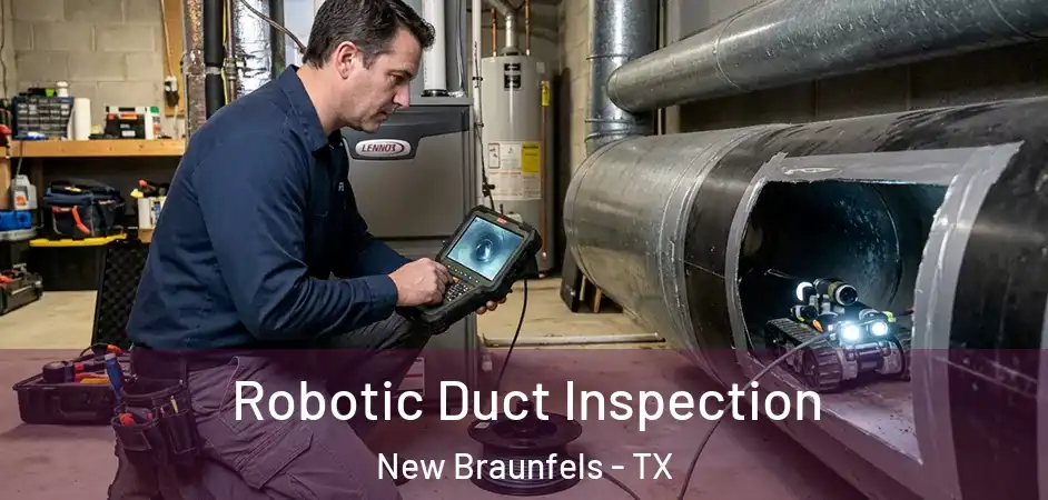 Robotic Duct Inspection New Braunfels - TX